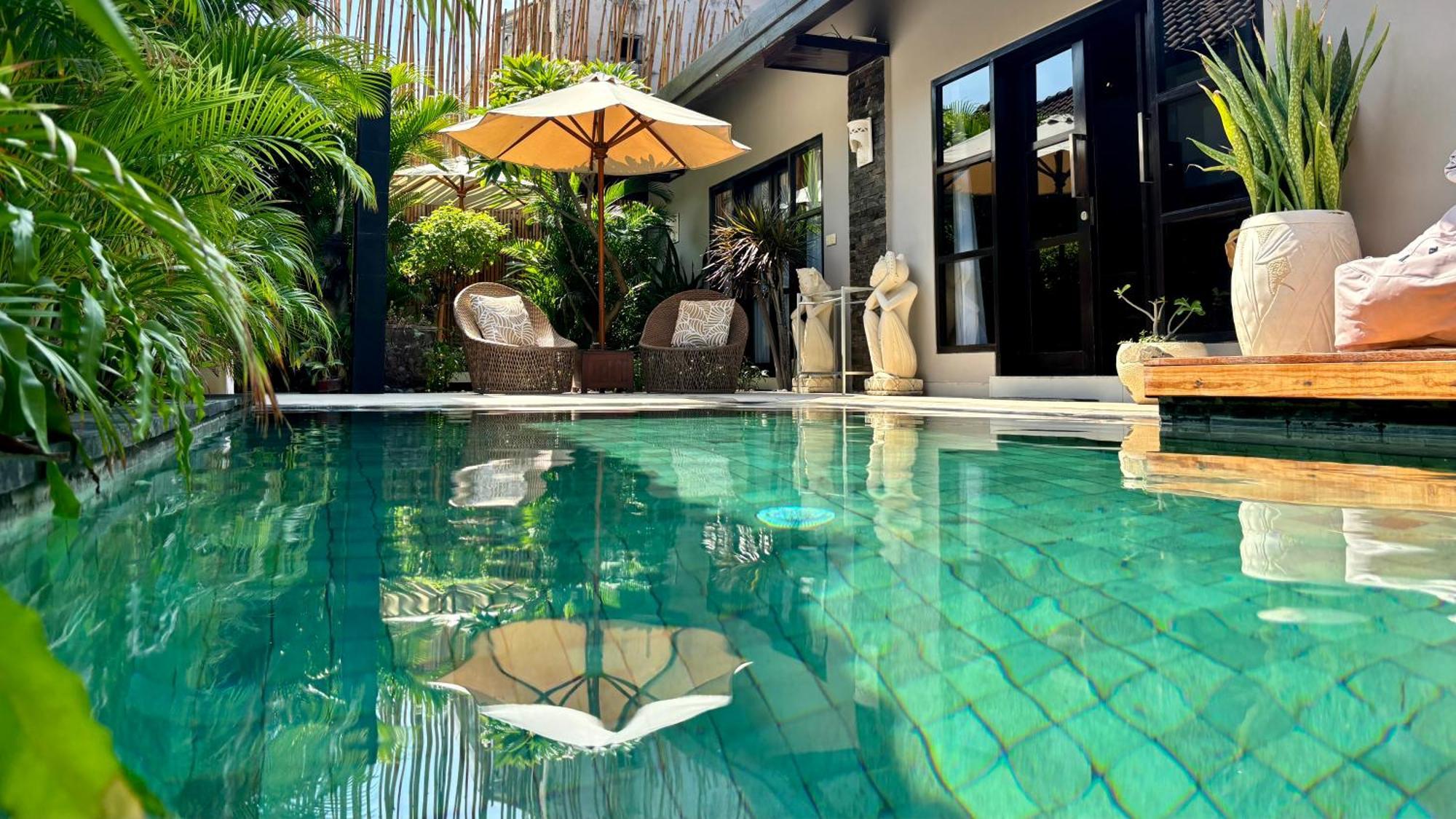 Amalika Private Pool Villa Central To Everything Gili Trawangan Exterior foto